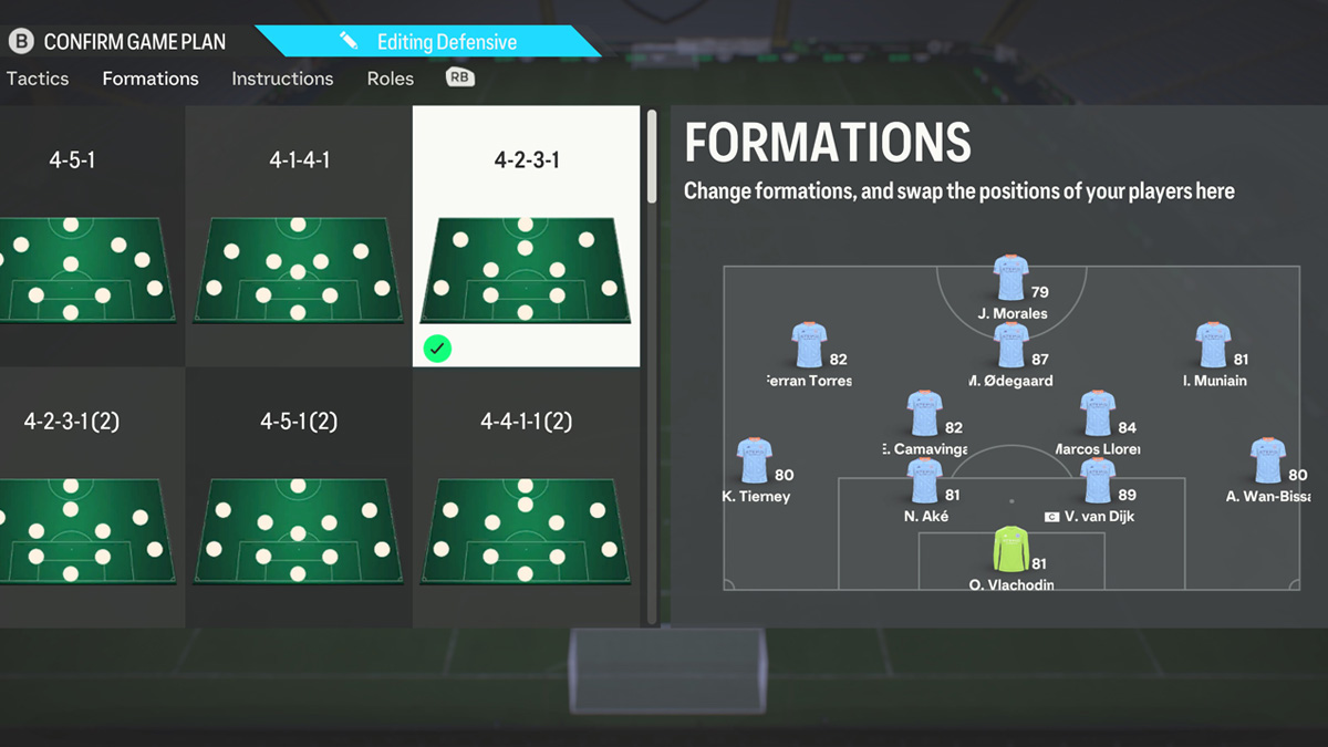 Ea Fc Best Formations Custom Tactics And Player Instructions To