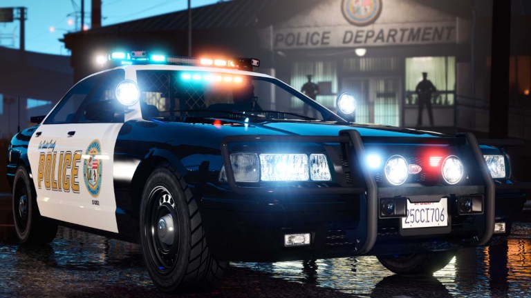 how to get police car gta 5 online