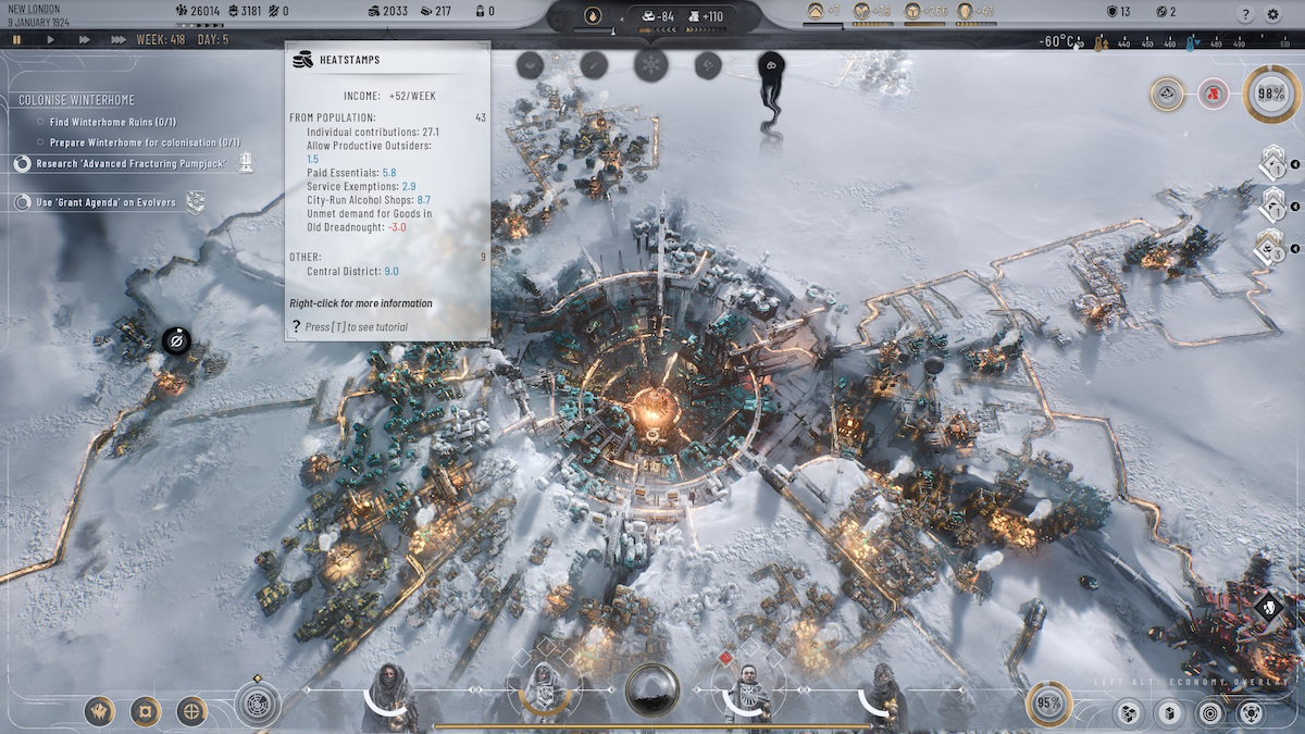 How to Get More Heatstamps in Frostpunk 2