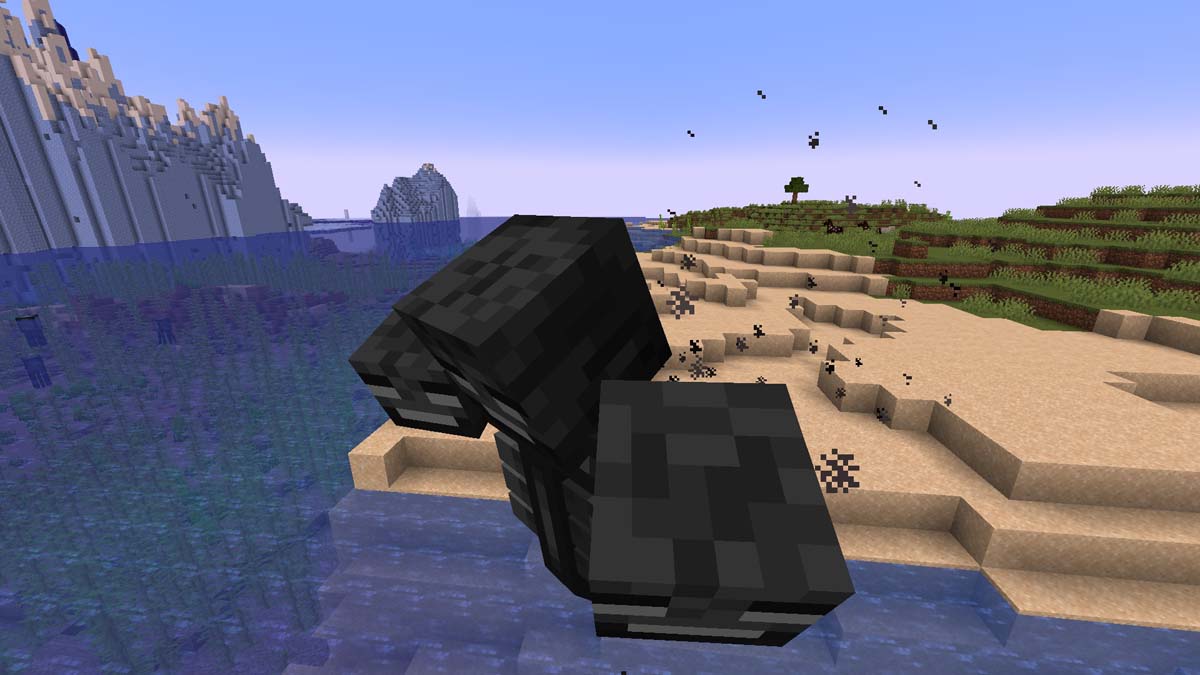 Wither hostile mob in Minecraft
