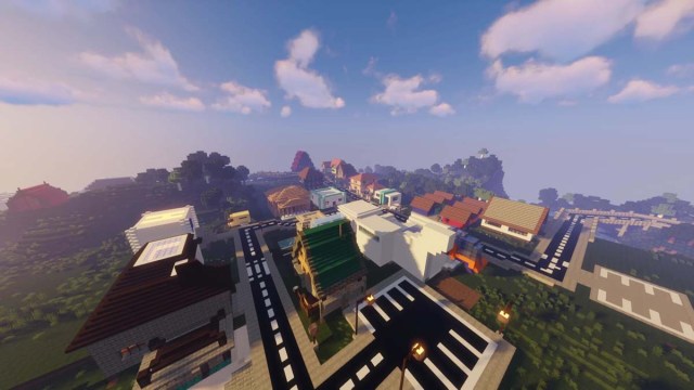 Mapa miasta M z Planet Minecraft