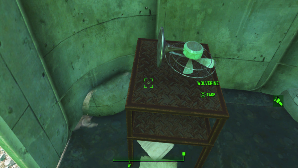 Wolverine Ring on shelf from mod in Fallout 4