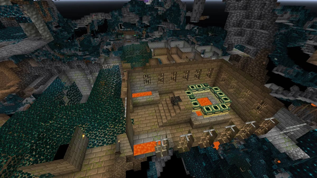 Minecraft の古代都市内の要塞