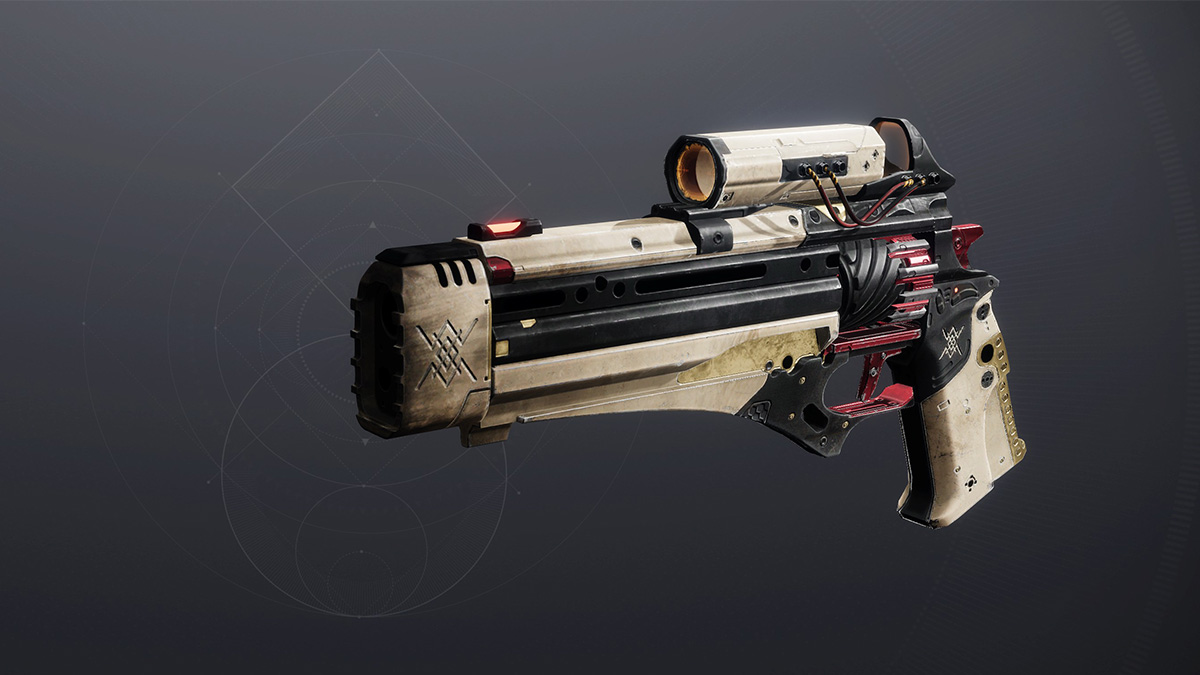 The Eriana's Vow Exotic Hand Cannon in Destiny 2
