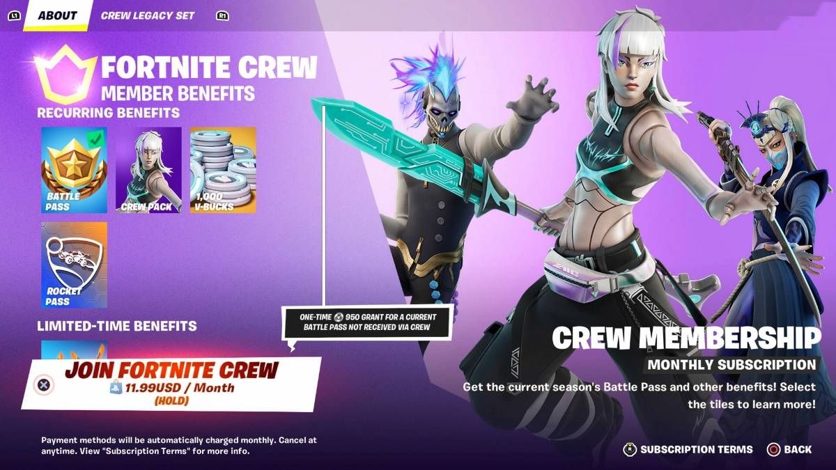 Fortnite: How to Cancel Crew Subscription – GameSkinny