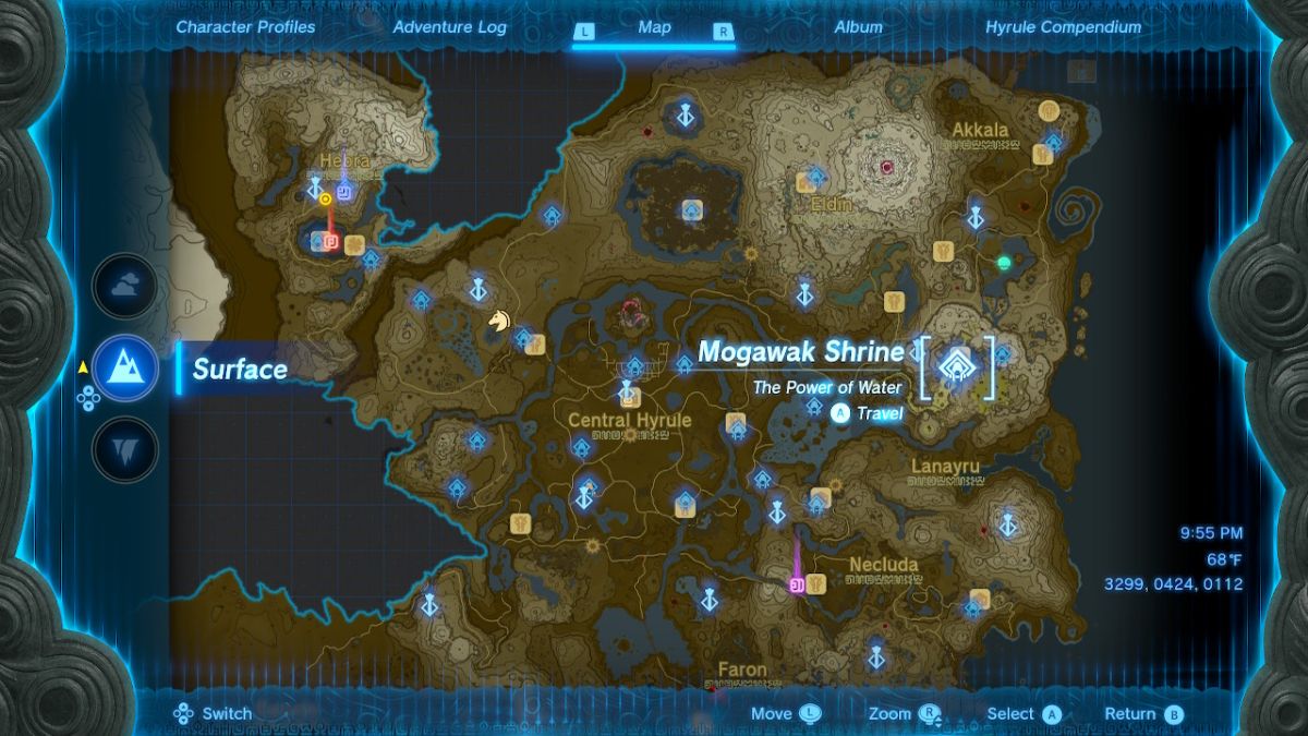 Zelda: Tears of the Kingdom (TotK) — The Power of Water Shrine Guide ...