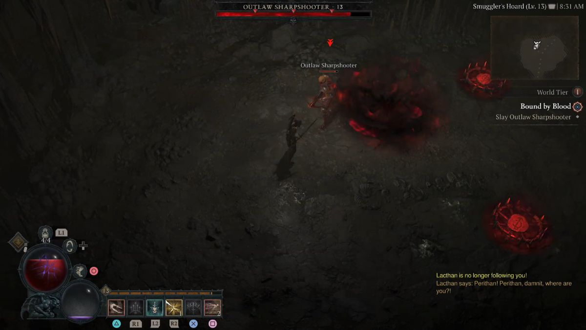 Diablo 4: How To Complete The Bound By Blood Side Quest – GameSkinny