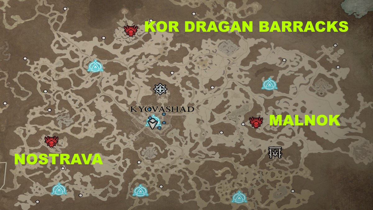 Diablo 4: All Stronghold Locations Guide – GameSkinny