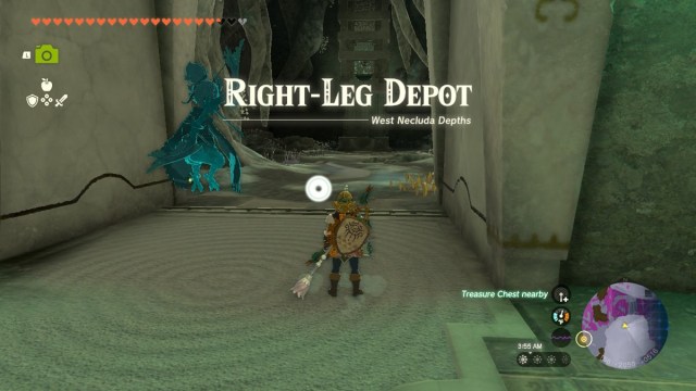 How to complete Left-Leg Depot in Zelda Tears of the Kingdom