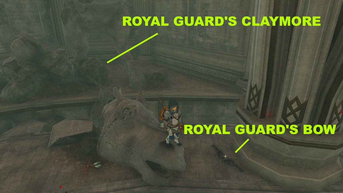 Zelda Tears Of The Kingdom — Where To Get The Royal Guards Weapons In