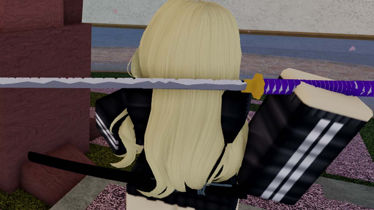 Odachi weapon in Roblox Type Soul