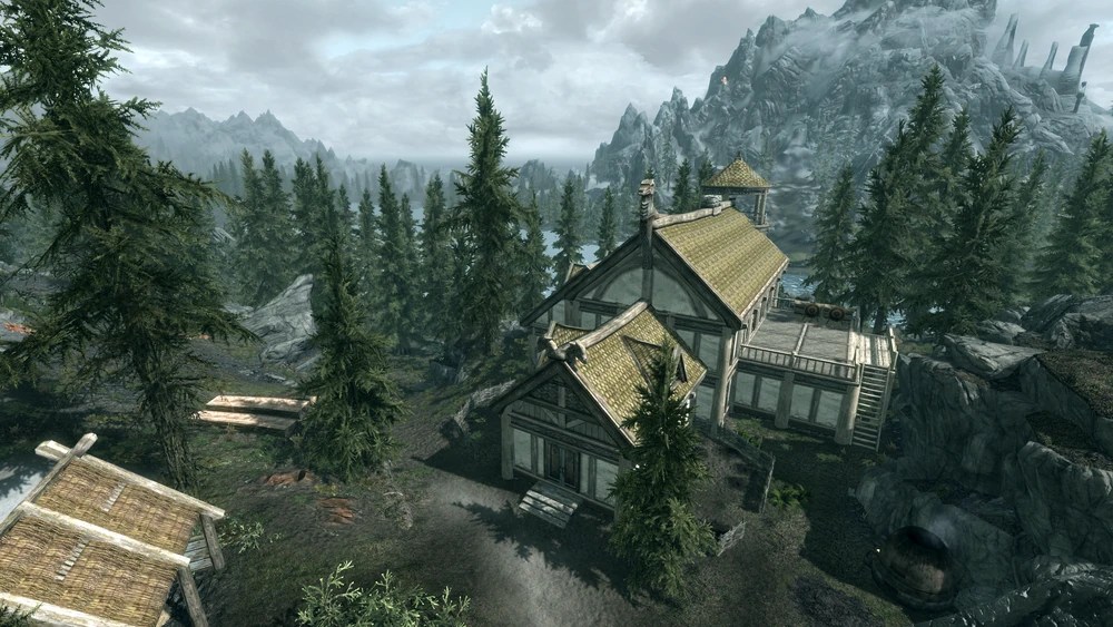 Player home to build, lakeview manor, outside falkreath in Skyrim