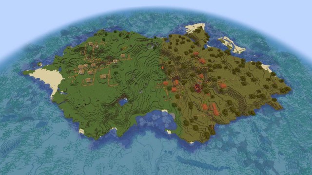 top best minecraft 1 20 1 seeds for august 2023 double island village spawn
