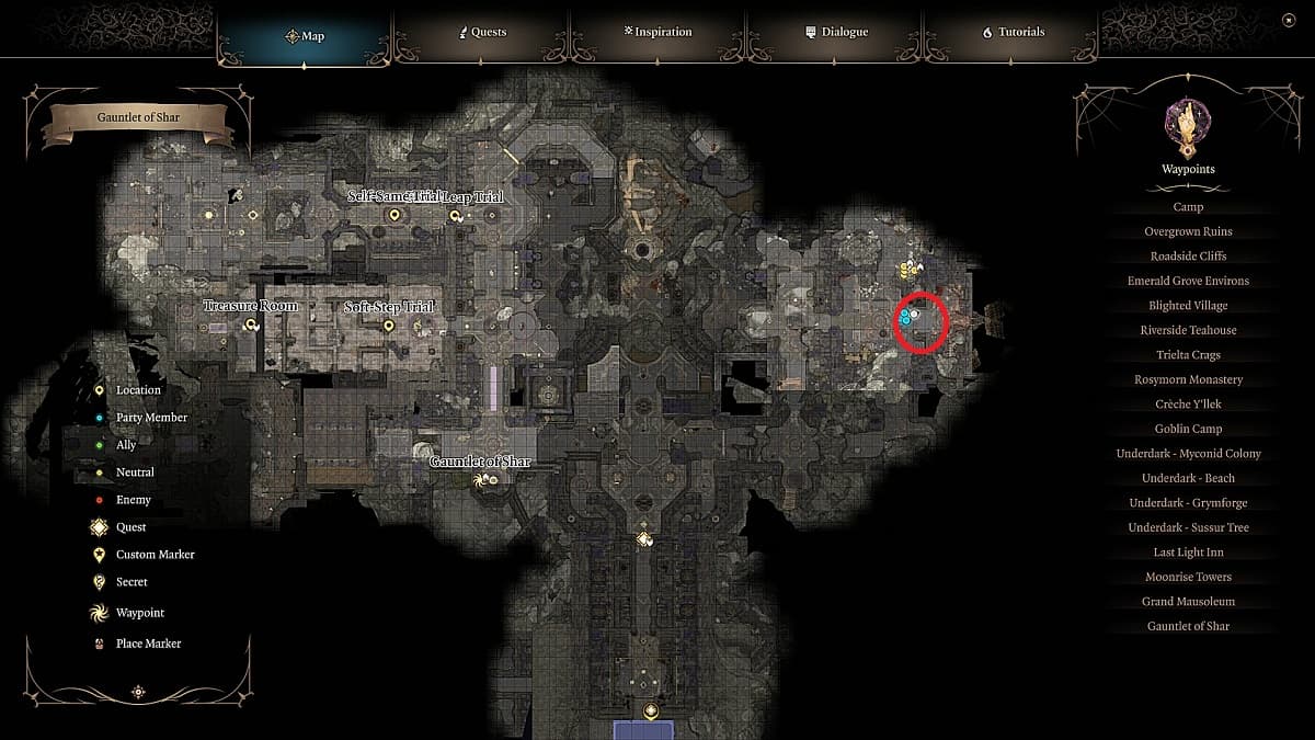 Baldur S Gate 3 How To Defeat Yurgir The Orthon GameSkinny   Baldurs Gate 3 Fourth Umbral Gem Map Location 