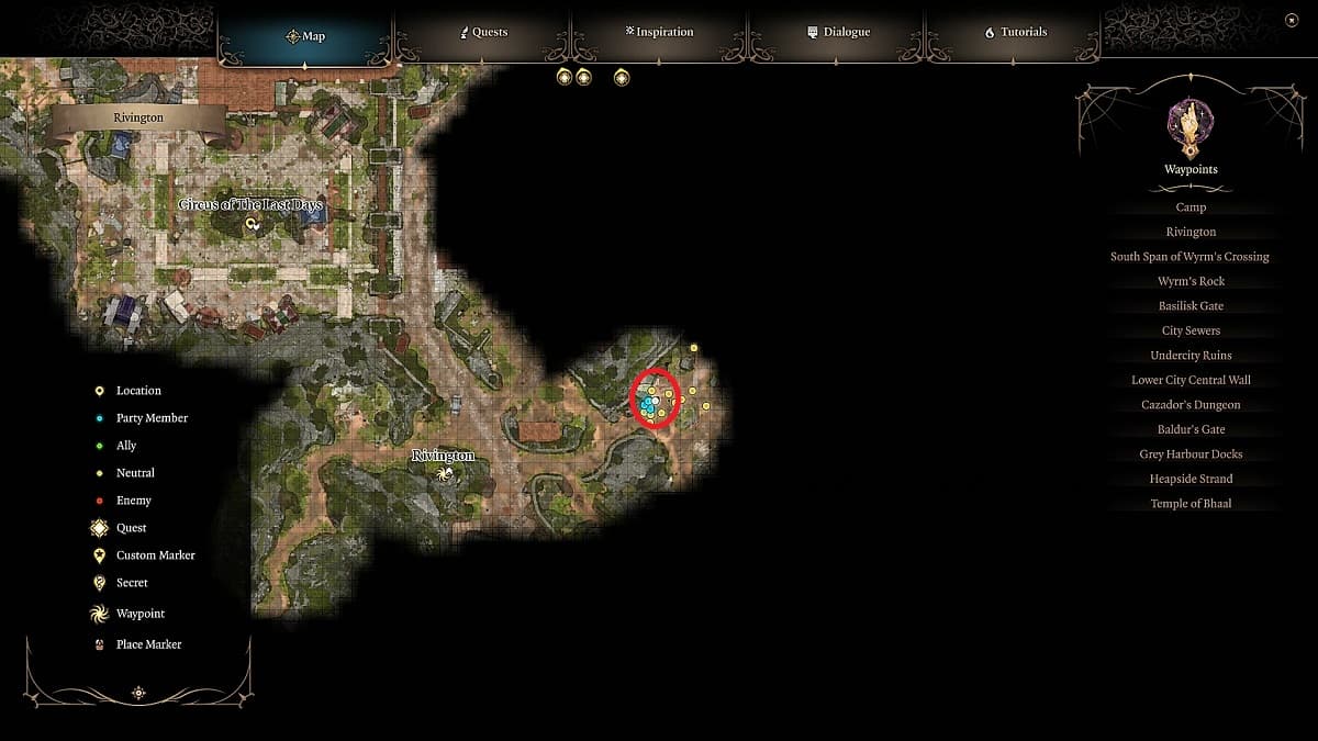 Baldur S Gate 3 How To Find The Sharran Lookout GameSkinny   Baldurs Gate 3 Sharran Lookout Map Location 