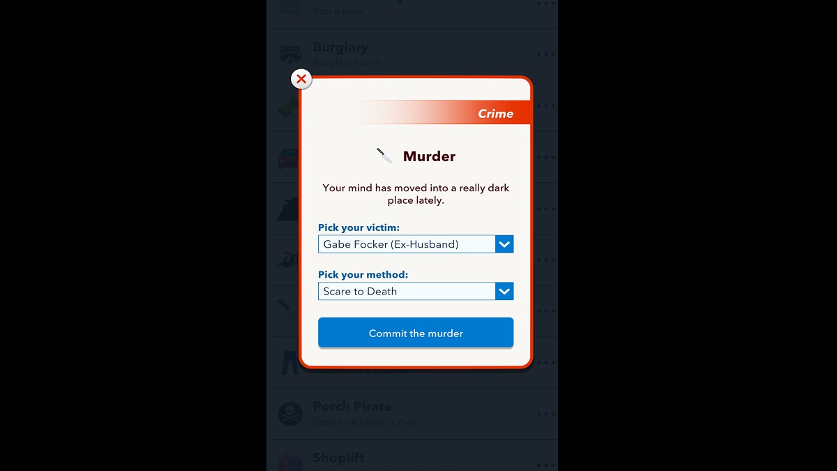 BitLife: How to Scare Someone to Death – GameSkinny