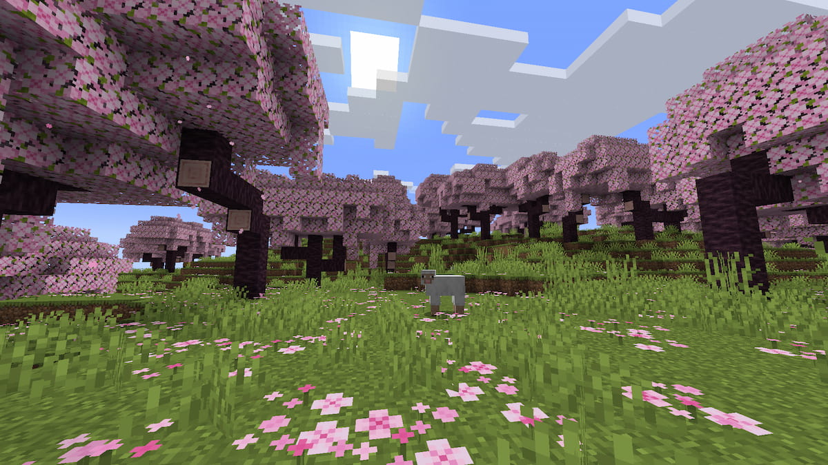 How to Find Cherry Blossom Biomes in Minecraft – GameSkinny