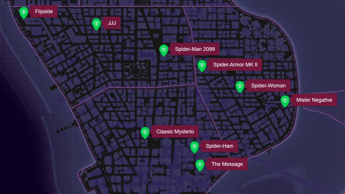 Tous Les Emplacements De Spider Bot D Taill S Gamingdeputy France   Spider Man 2 All Spider Bot Locations Detailed Manhattan South 