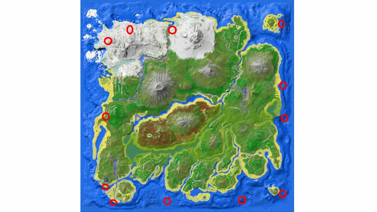 All Island Cave Locations in Ark: Survival Ascended – GameSkinny