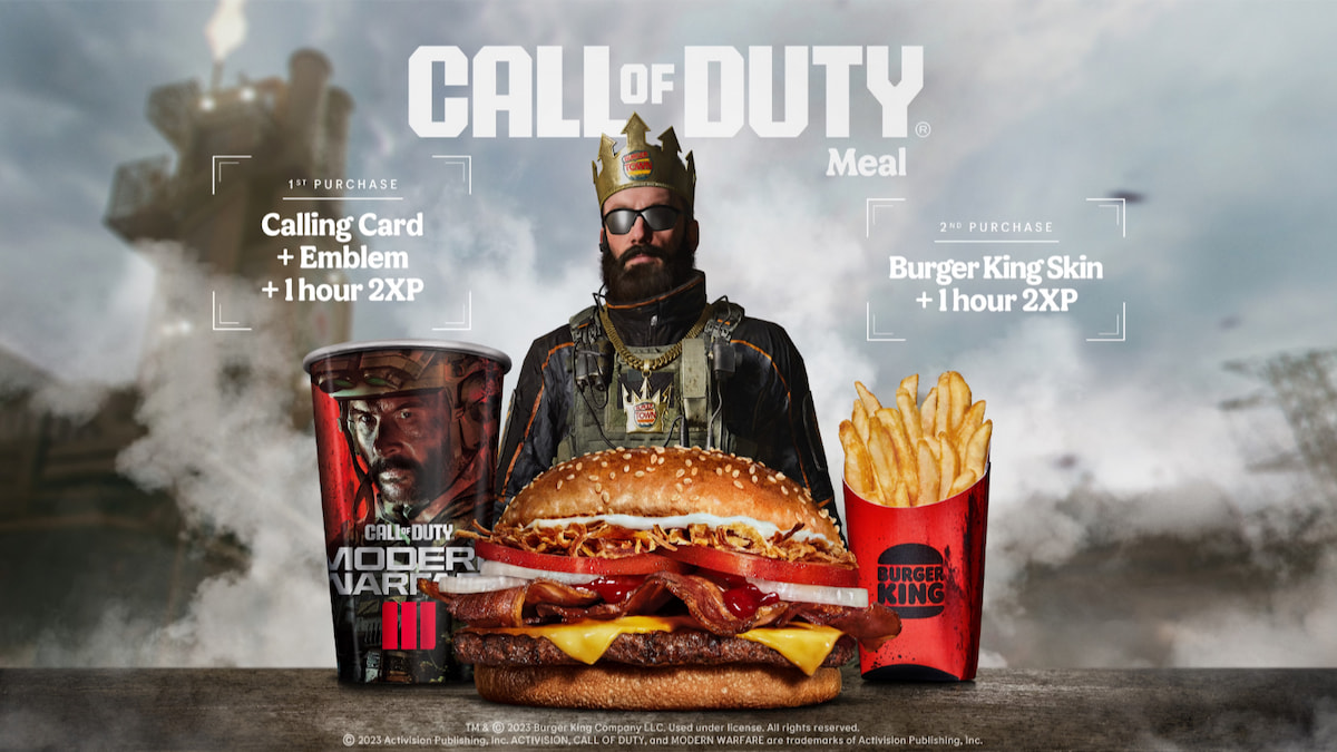 Cod Double Xp Burger King at Emery Lawrence blog