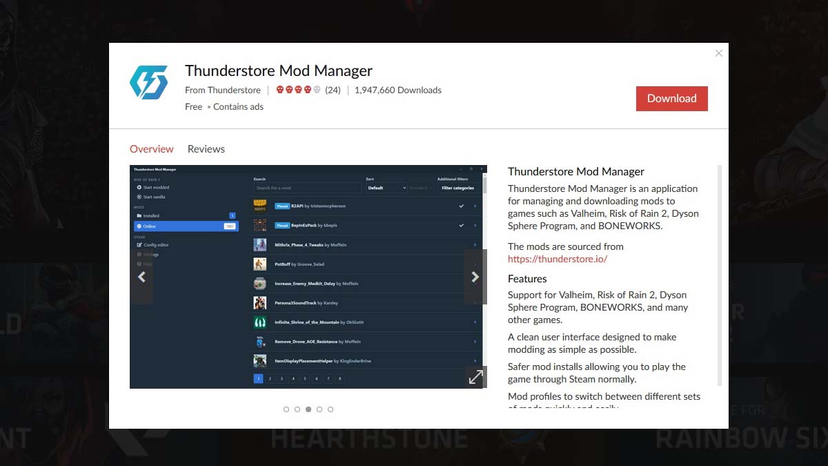 Thunderstore Mod Manager を使用して致命的な企業 Mod を作成する方法 – GameSkinny ...