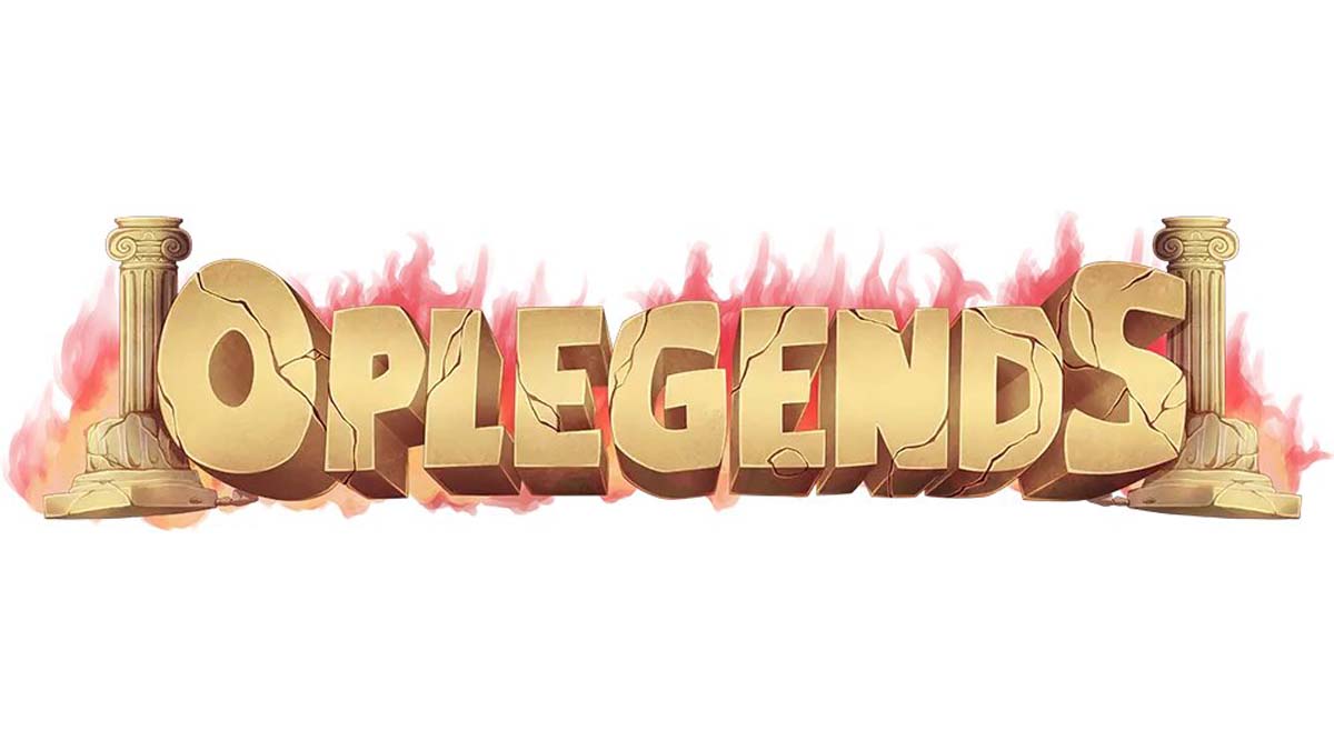 OPLegends prison server logo in Minecraft
