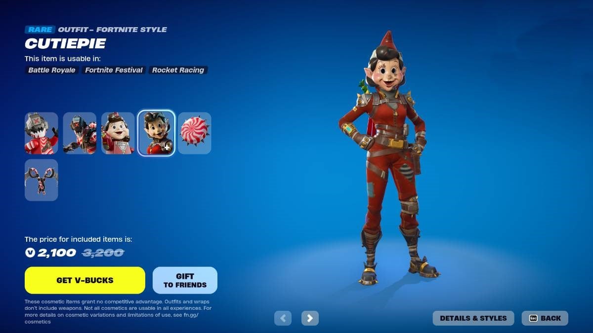 All Fortnite Winterfest Skins and Cosmetics Listed GameSkinny