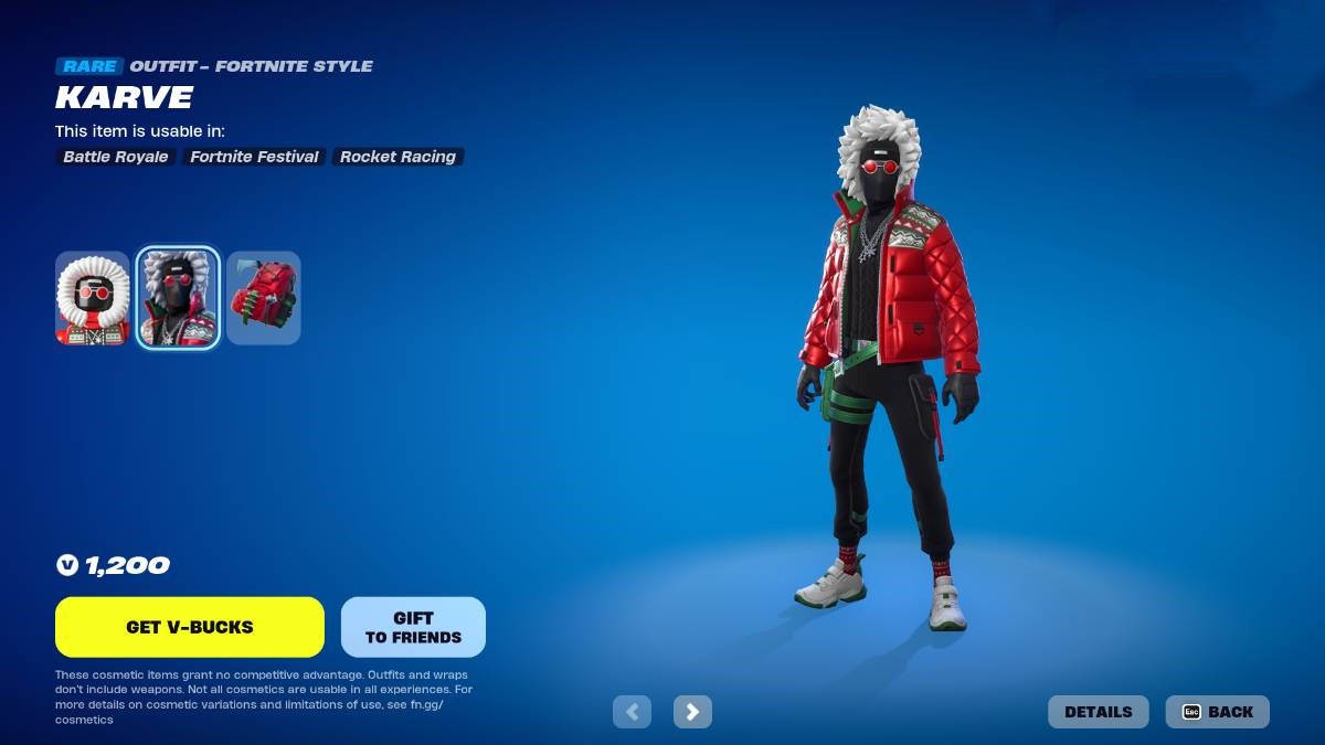 All Fortnite Winterfest Skins and Cosmetics Listed GameSkinny