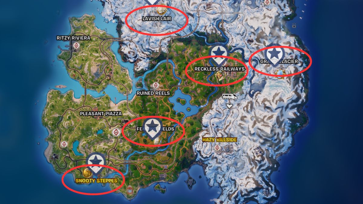 Tous Les Emplacements Des Pnj Du Chapitre 5 De La Saison 1 De Fortnite Avec Cartes