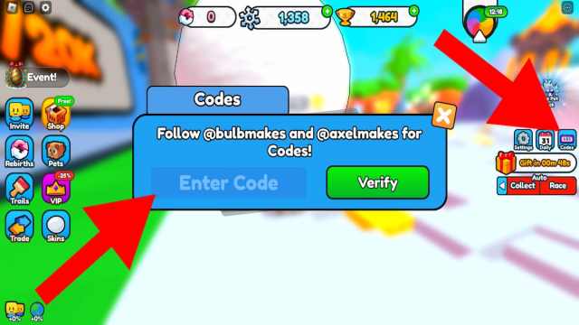How to redeem Snowball Roll Race codes