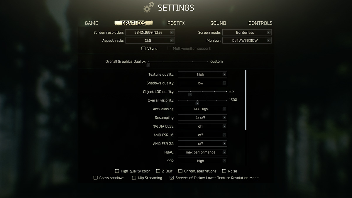 Escape from Tarkov Optimization Guide Best Settings for Performance