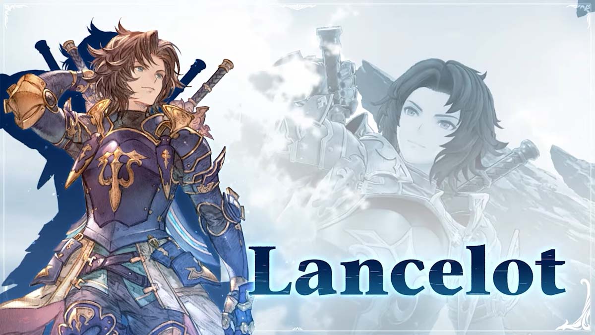 Official Lancelot portrait in GBF Relink