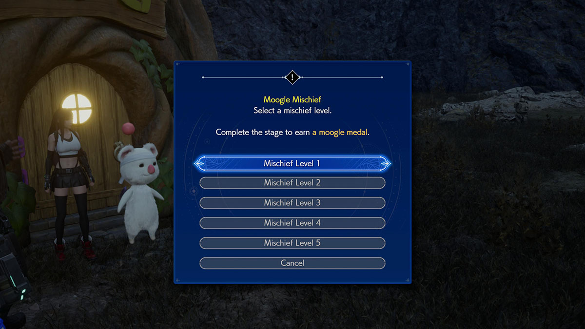 Moogle Mischief challenges in Final Fantasy VII Rebirth