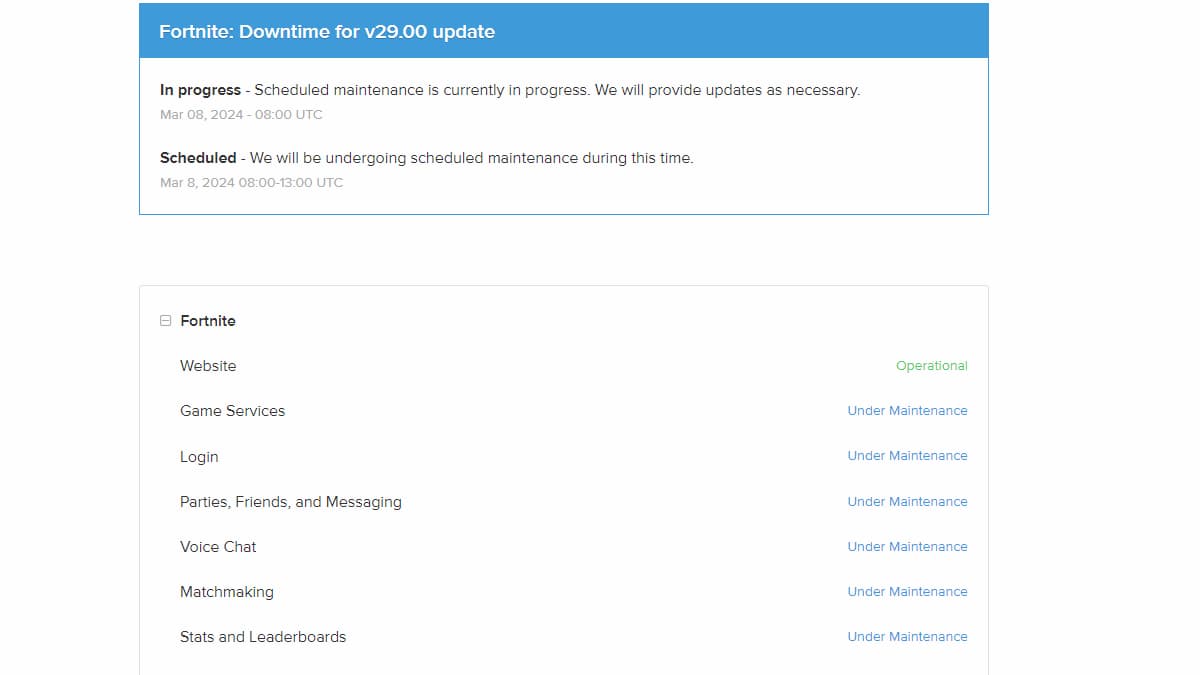 Is Fortnite Down? How to Check Server Status and When It Will Be Back