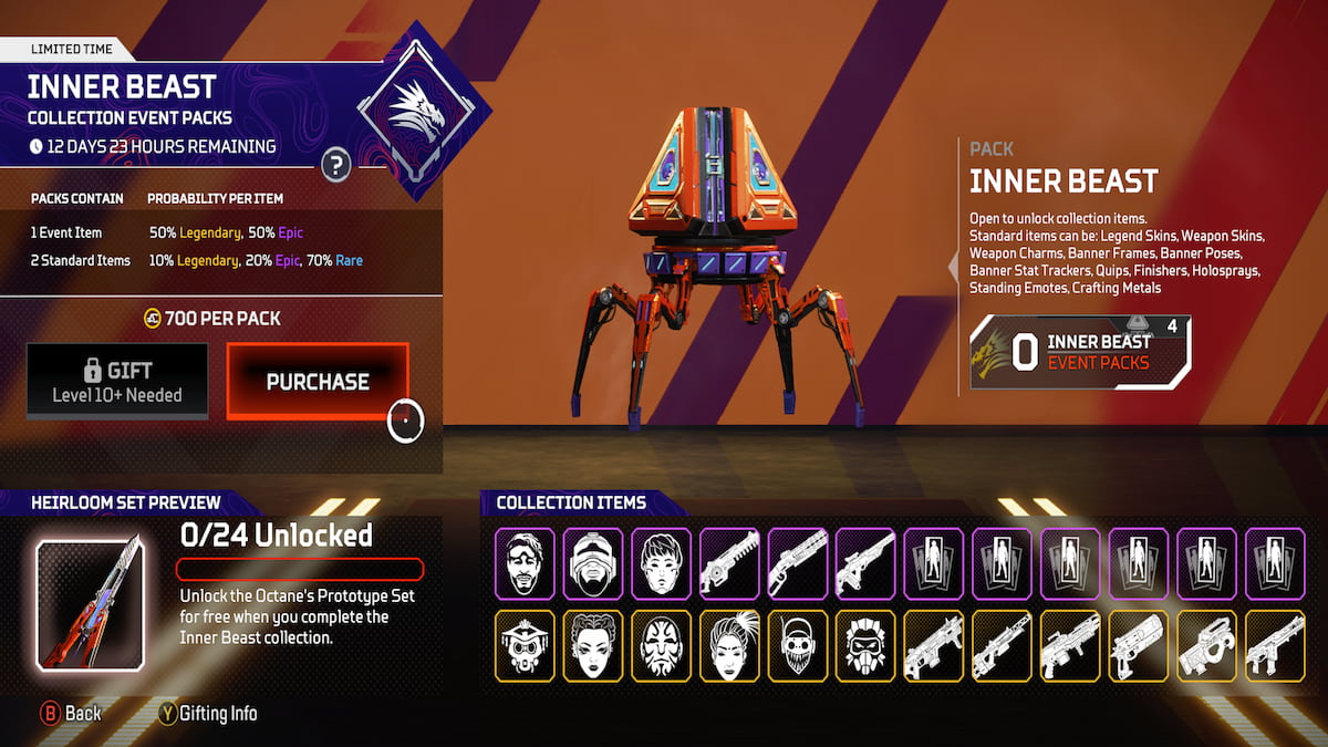 How to Get Inner Beast Packs in Apex Legends – GameSkinny