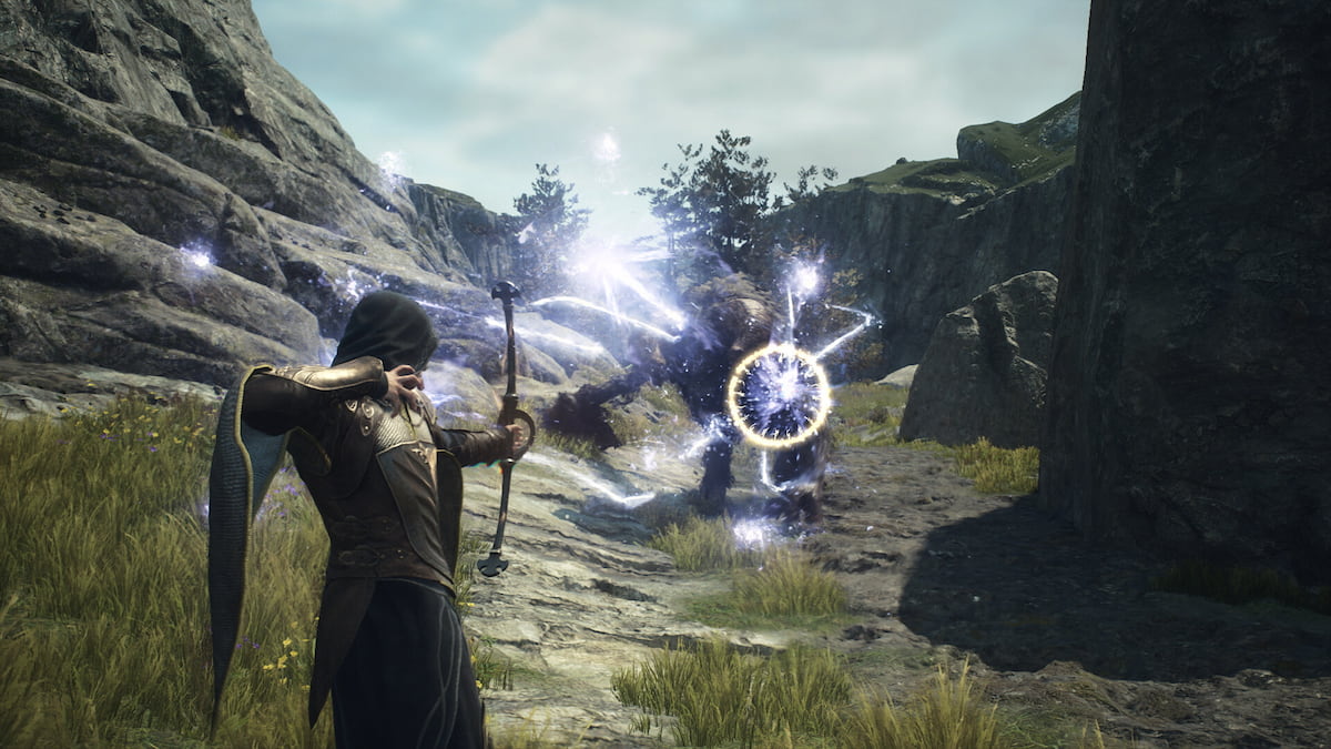 dragons dogma 2 mage casting magic missles