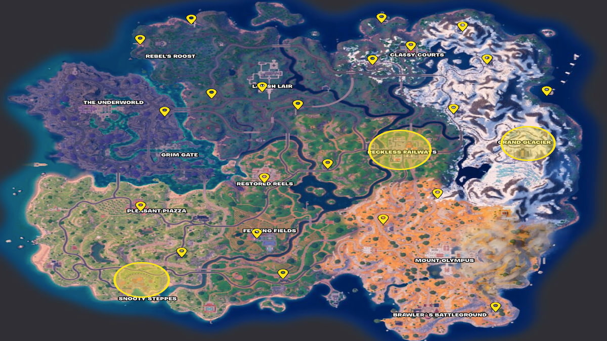 All Midas Vending Machine & Service Station Locations in Fortnite ...