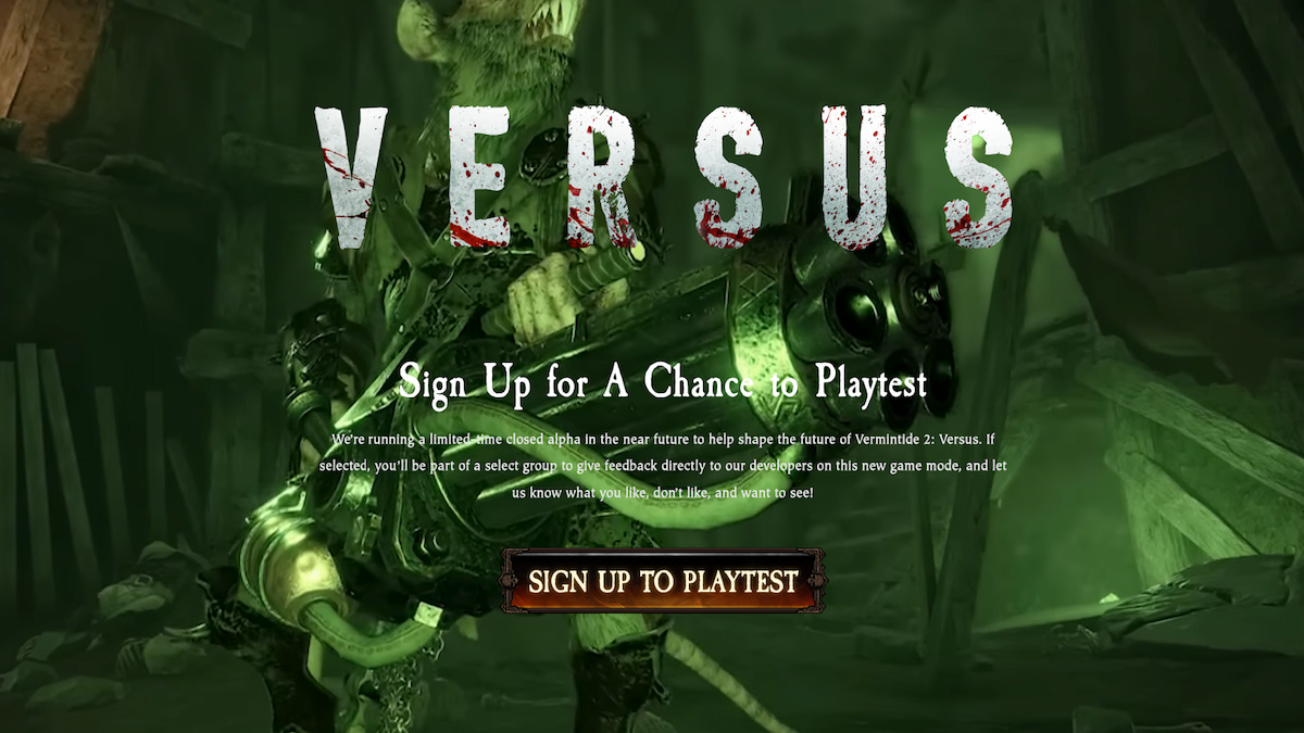 How to Access Warhammer Vermintide 2 Versus Alpha GameSkinny