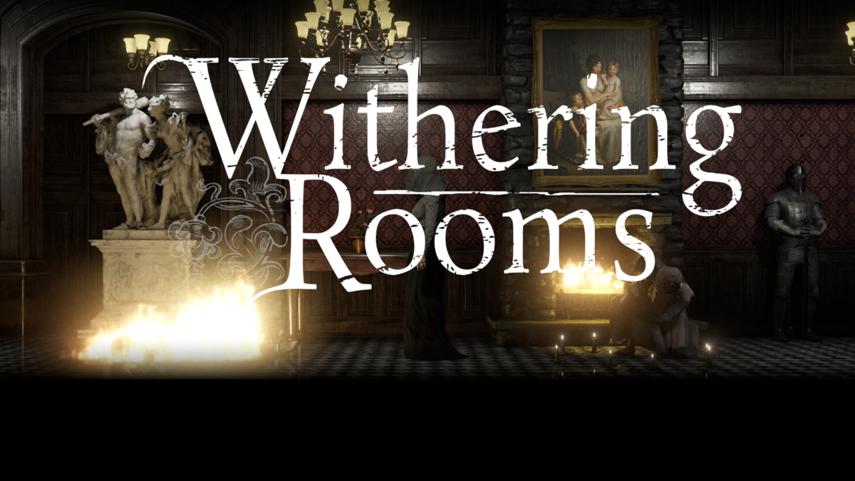 Withering Rooms Post Prologue Title Screen