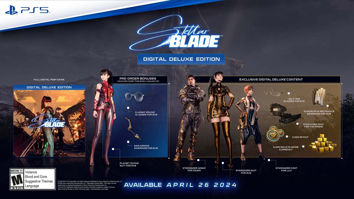 All Stellar Blade Deluxe Edition Items (& How to Claim Them) – GameSkinny