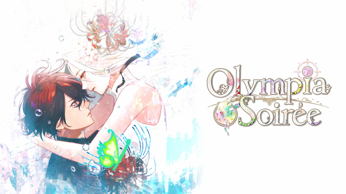 Promotional art for otome game Olympia Soiree. 