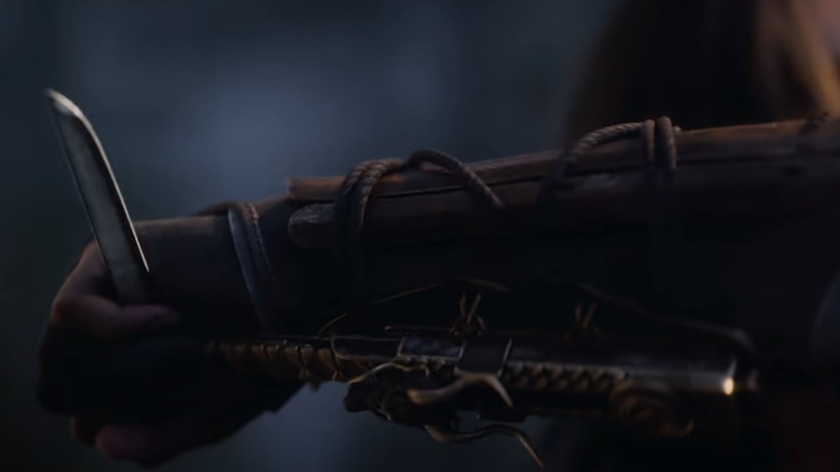 Naoe's hidden blade from Assassin's Creed Shadows