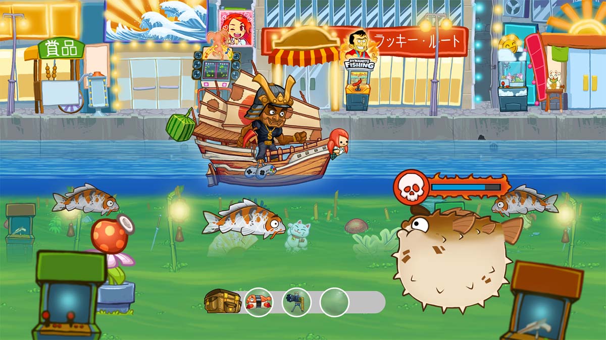 Dynamite Fishing: World Games official game screenshot