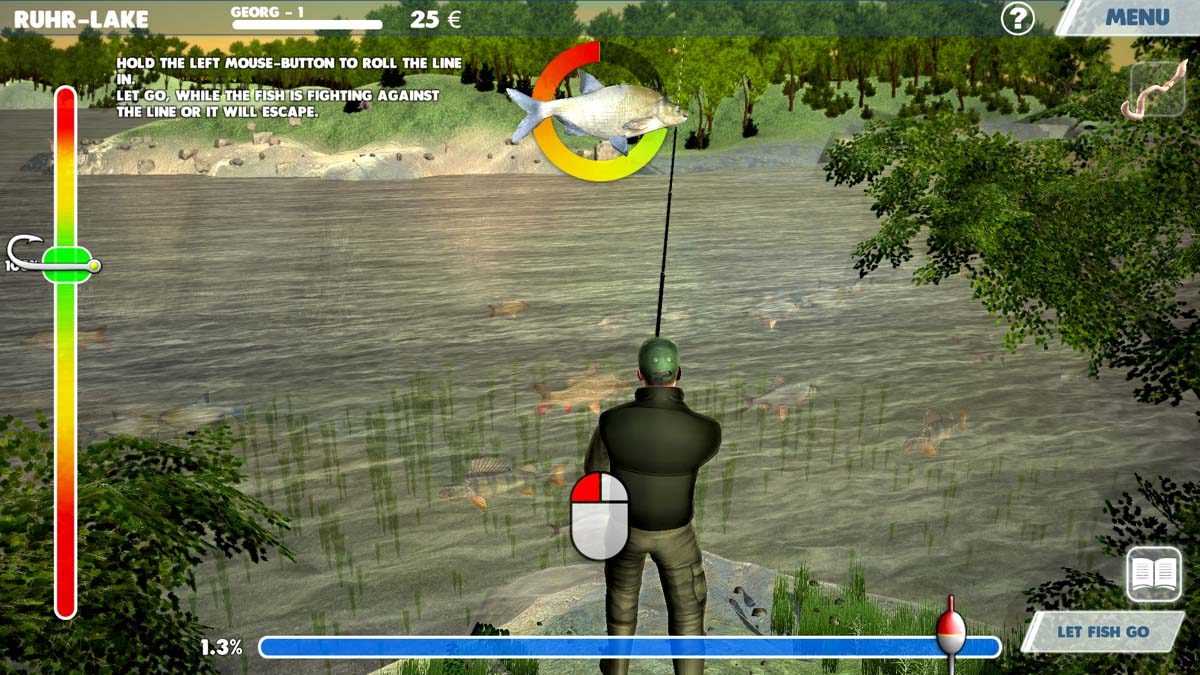3D Arcade Fishing official game screenshot