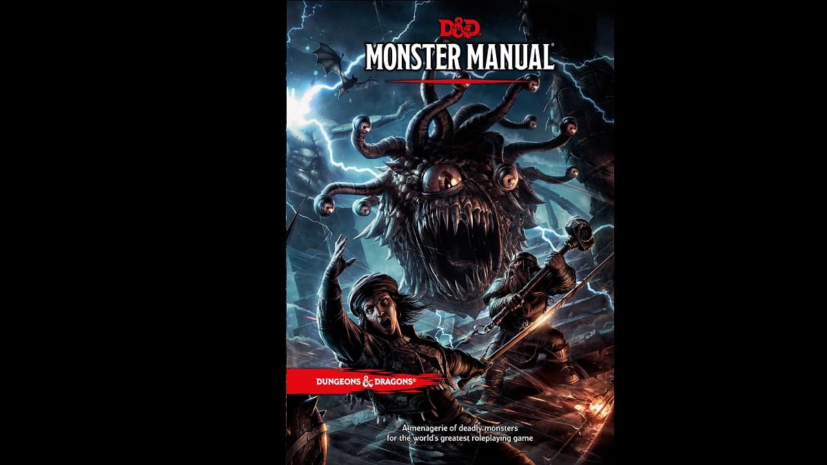 D&D Monster Manual Cover Art