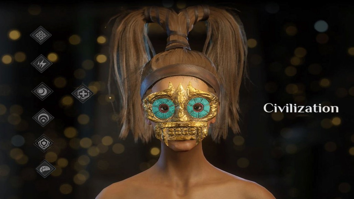 Soulmask character creation starting mask Civilization