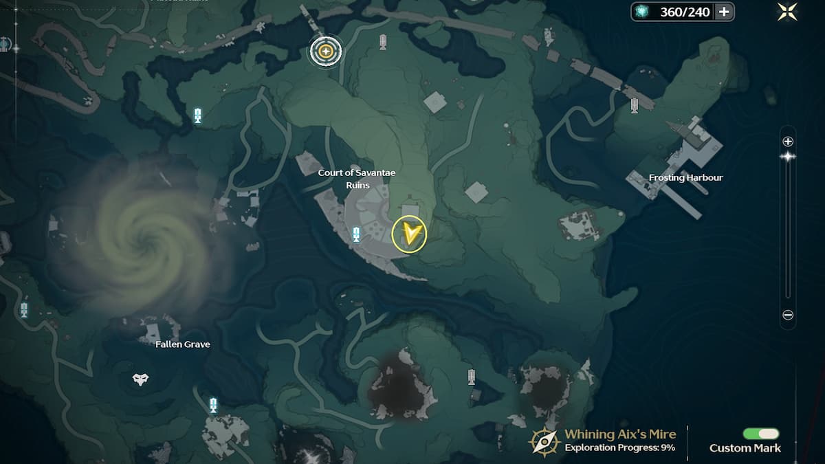 Wuthering Waves Guide Crystal puzzle 3 location map