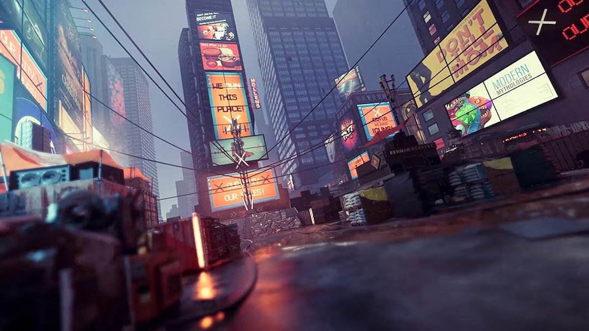 The Times Square map in XDefiant