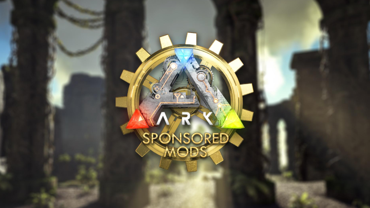 Sponsored Mods page for Ark: Survival Ascended.