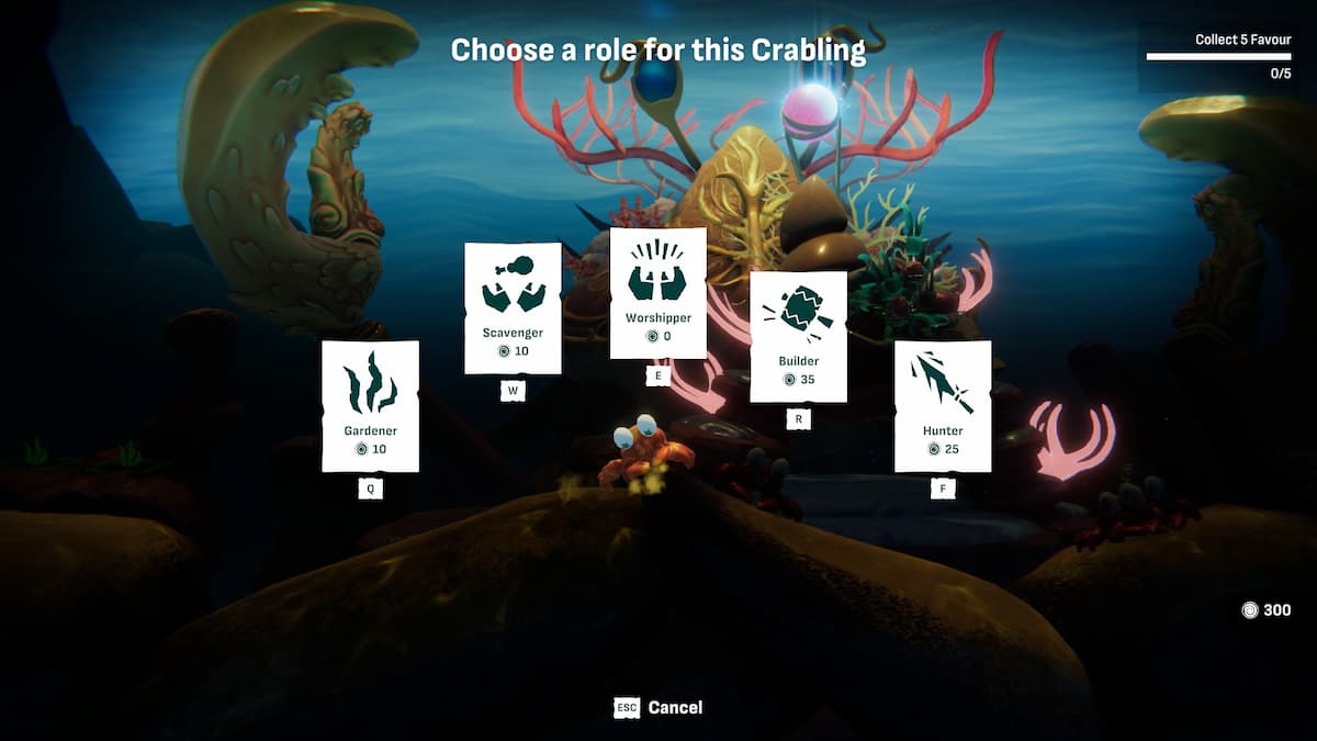 5 Crab God Roles